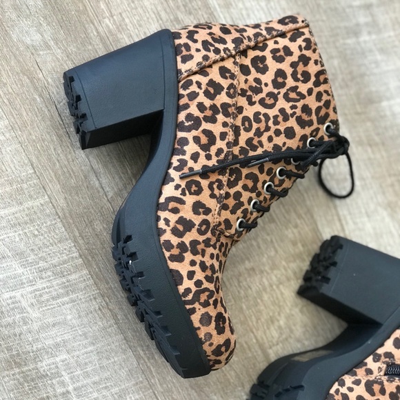 Soda Cheetah Military Lace-up Lug Combat Boot 6.5 - Picture 5 of 8